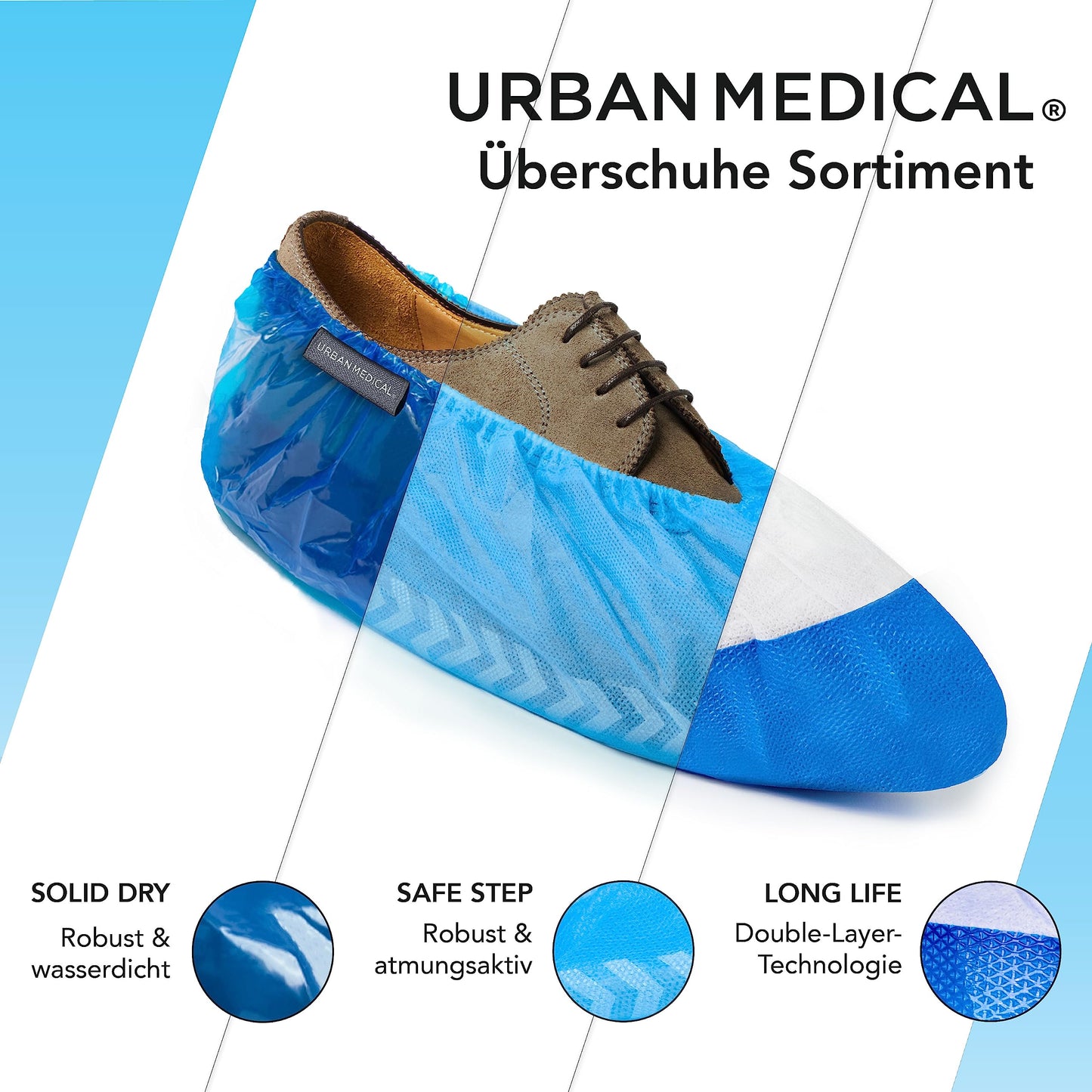 Überschuhe Long Life extra reißfest & atmungsaktiv