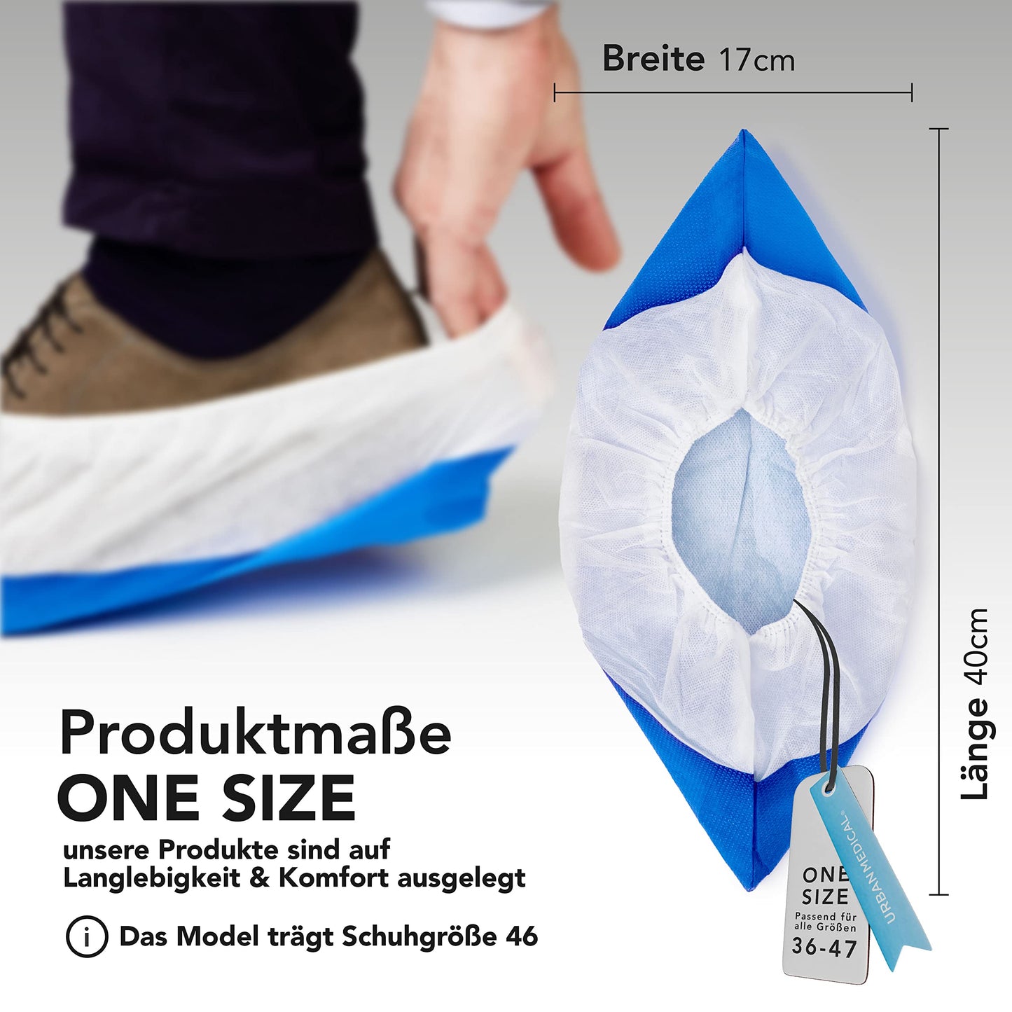Überschuhe Long Life extra reißfest & atmungsaktiv
