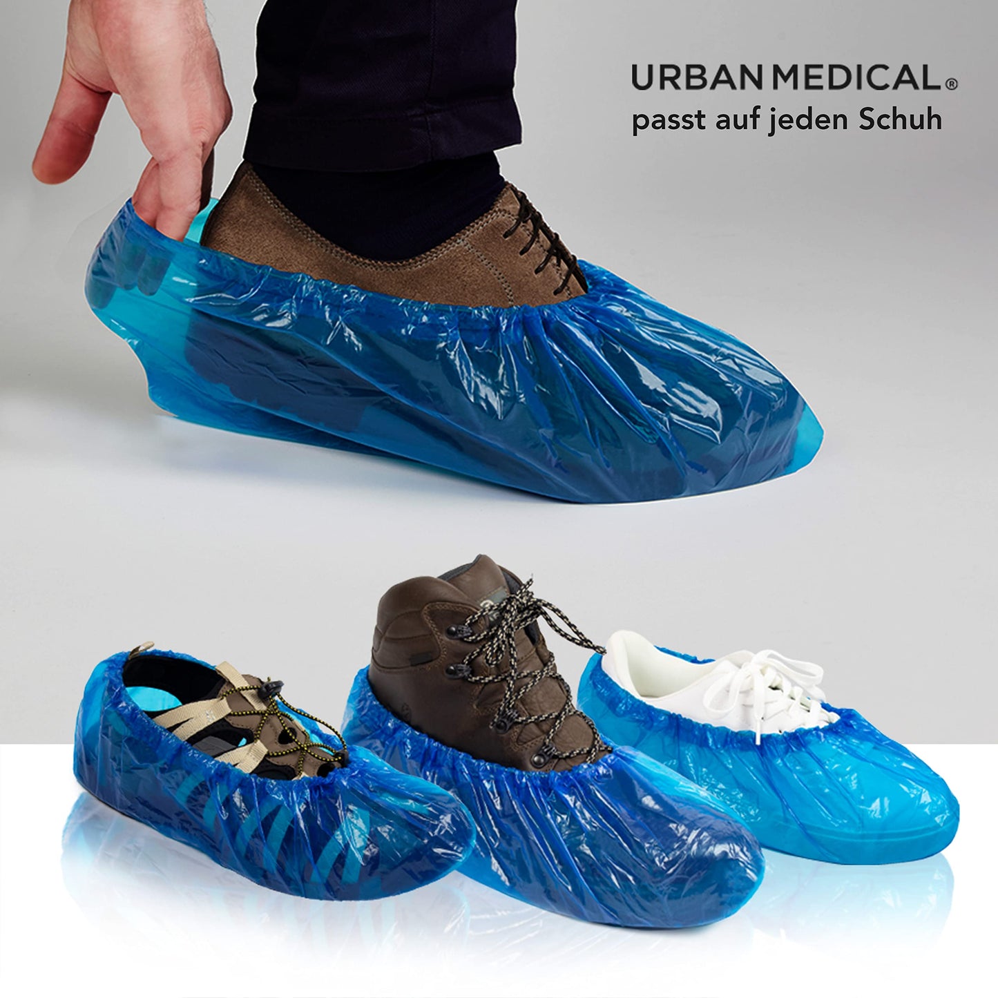 Überschuhe Solid-Dry wasserdicht & reißfest