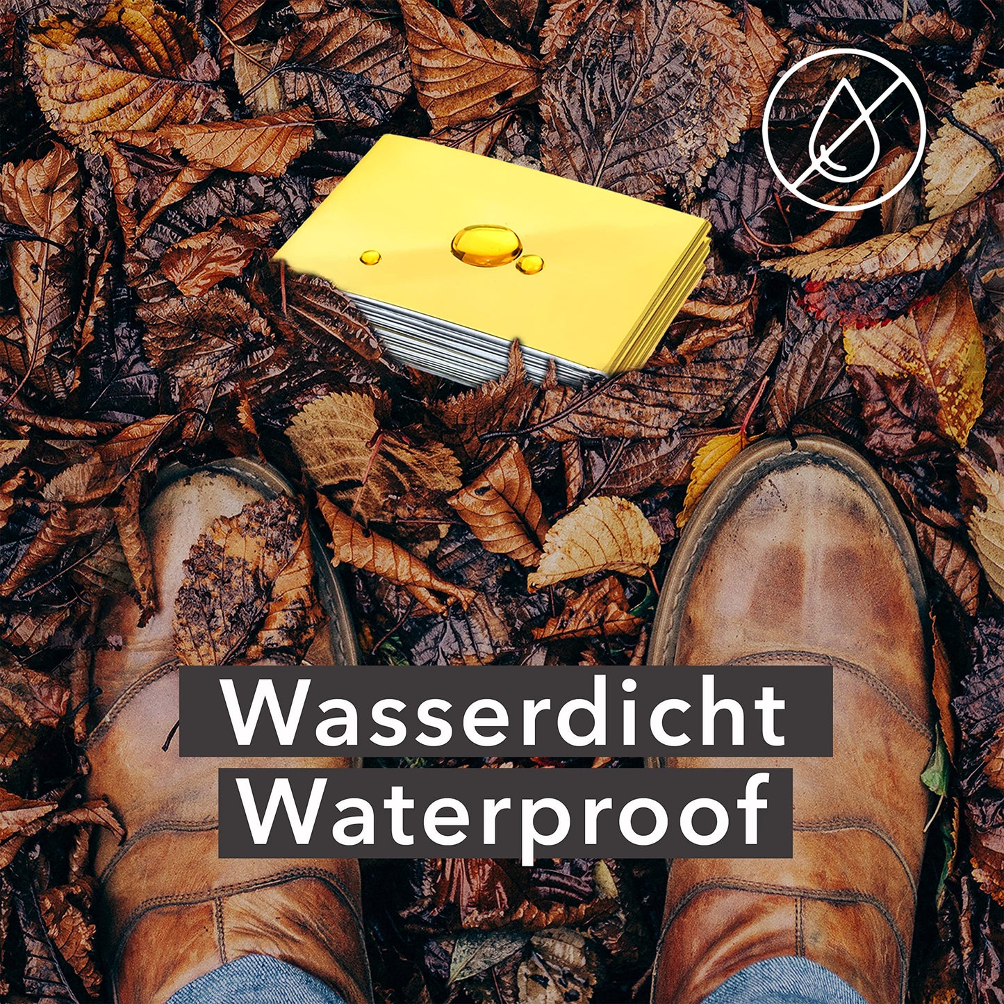 Rettungsdecke Einzelpackung - 210x160cm